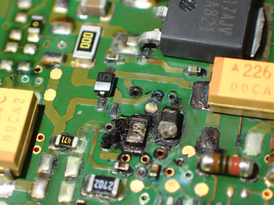 Cap Damage – When a Capacitor Starts Eating the PCB