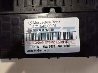 Mercedes SAM module - A/C Compressor Control valve no power output  171 545 00 01