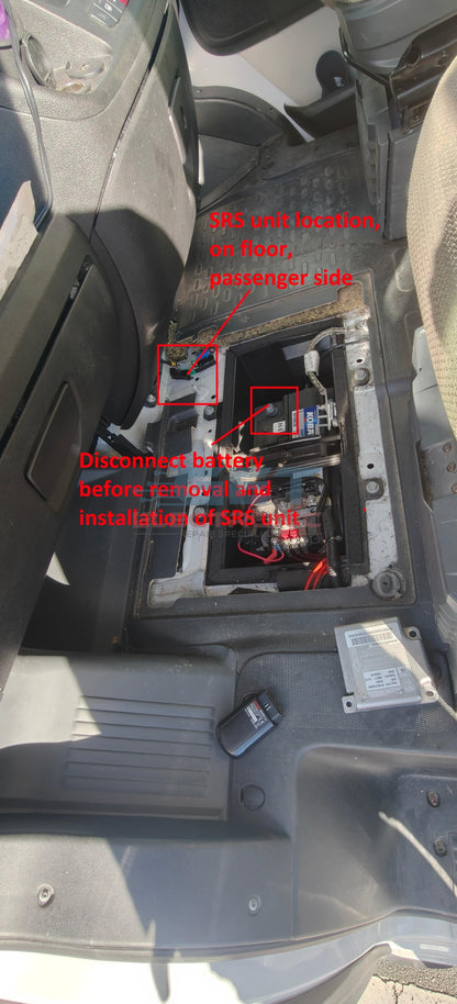 fiat  ducato SRS airbag reset - Internal error repair