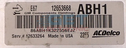 E67 ACDelco ECU Clone service