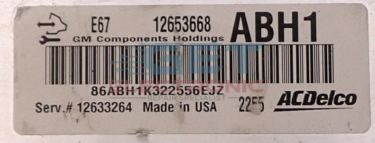 E67 ACDelco ECU Clone service