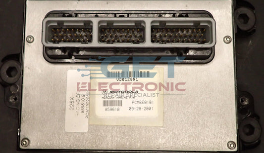 Mercury 225x Promax Outboard PCM - running 3/6 cylinders at idle.