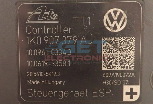 ABS ESP -  1K0 907 379 AJ - Internal Error
