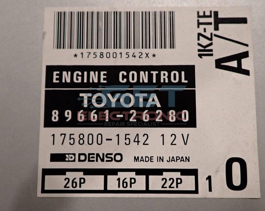 Toyota 1KZ 89661-26280