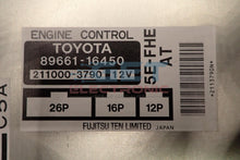 Toyota  Cynos Engine contol  89661-16450 Years  1994- 1997
