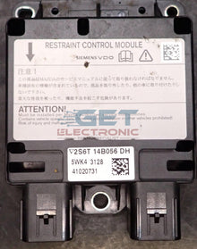 SRS control module 2003 MAZDA MAZDA2