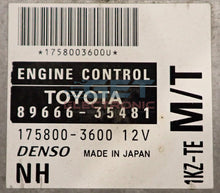 Toyata 1kz ECU repair 89666-35481