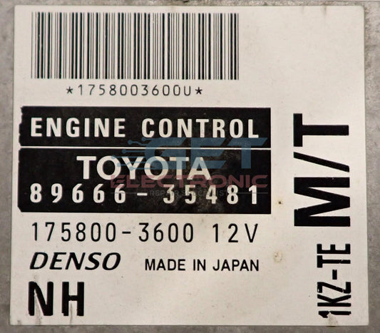 Toyata 1kz ECU repair 89666-35481