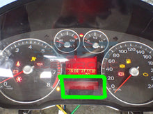 Ford Focus Cluster - Missing LCDs  - customer attmpted repair
