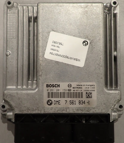 BMW ECU 0 261 201 159 Water Damage Repair /  Cloning service