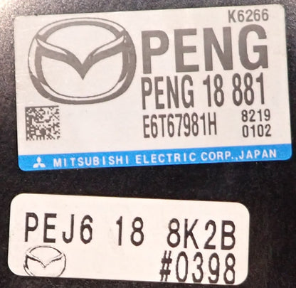 Mazda CX3 2015+ ECU Repair
