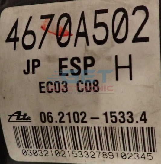 Mitsubishi Outlander ABS Pump Module Repair