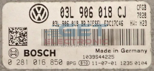 Skoda Superb MK2 2010–2015 ECU Repair Service