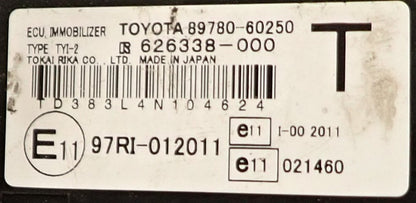 Toyota Landcruiser ECU Immobilzer fault repair