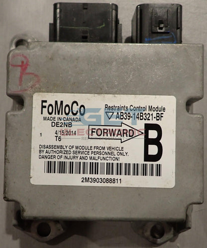 Ford ranger airbag ECU SRS reset service.