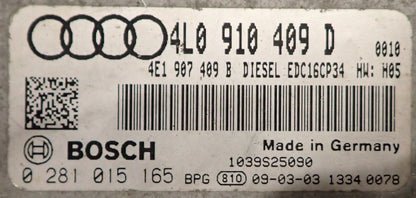 Audi Q7 ECU - Water Damaged Repair + Cloning Service
