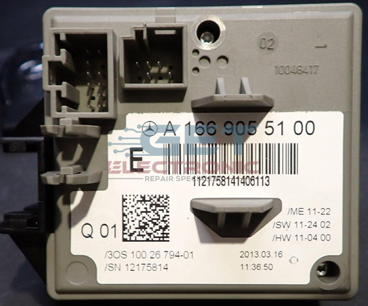 MERCEDES GL GLE W166  - EIS - Electronic Ignition Switch repair