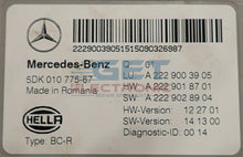 Mercedes C-Class Rear BCM SAM Module Repair / Cloning Service