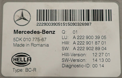 Mercedes C-Class Rear BCM SAM Module Repair / Cloning Service