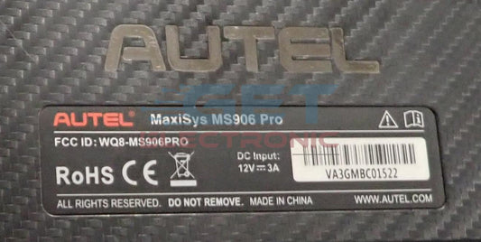Autel MS906 Pro Internal Error + Display repair Service