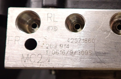 Holden Spark ABS Module - valve relay circuit malfunction fault repair