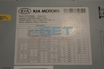 Kia Infotainment Unit Repair