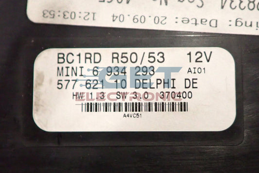 BMW Mini BCM Repair - intermittent door locks/windows/wipers