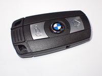 BMW 3 Button Remote Key Fob Case for 1 3 5 6 7 Series X5 Z4 E90 E92 E93, 315mHZ