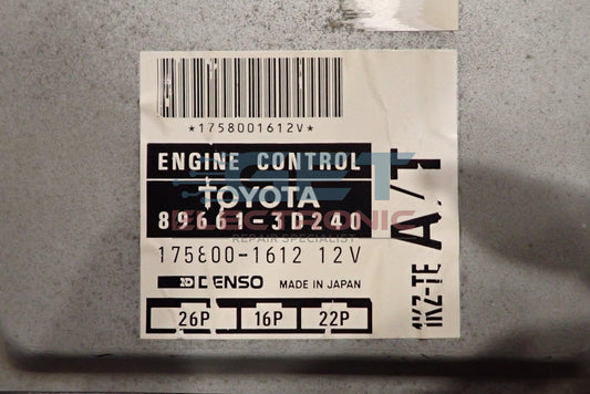 1KZ-TE ECU 89661-3D240 - 175800-1611
