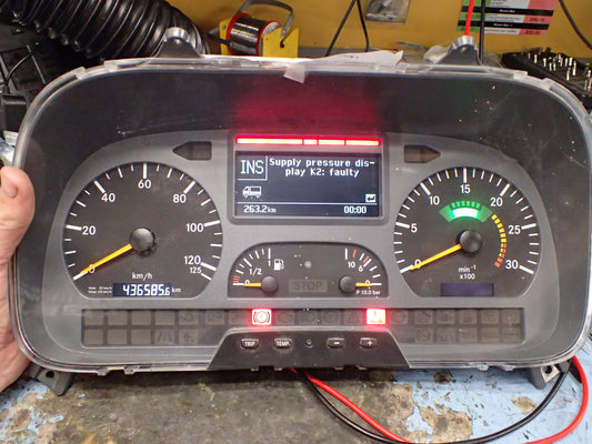 Mercedes Atego instrument cluster repair service