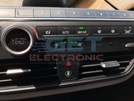 BMW I3 2014 Climate control  Illumination failure