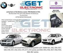 FRM3 - Footwell Module  BMW/ Mini - Repair service