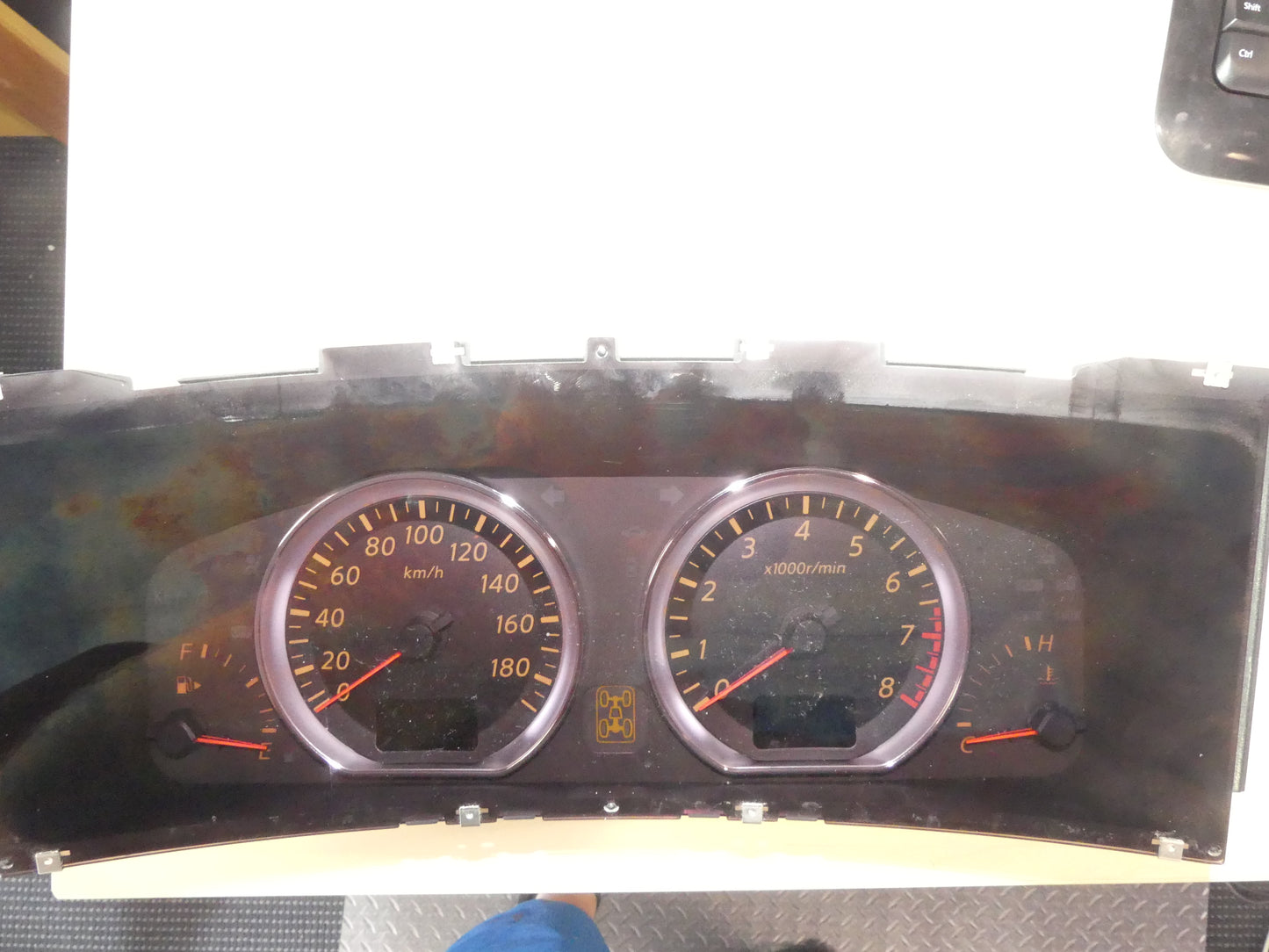 NISSAN ELGRAND 2004 2010 JDM  Cluster Fuel Gauge Failure repair. Temperature gauge repair. SRS light repair. Back Lighting repair.