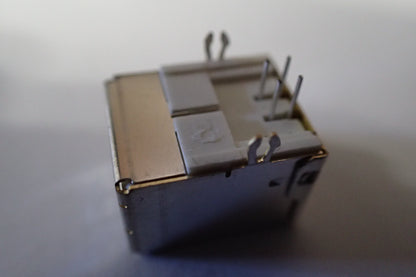 USB type B female connector PCB mount