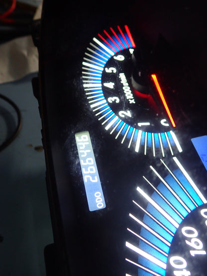 Toyota estima instrument cluster repair - Back lighting fault.