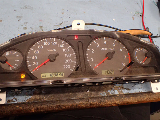 Nissan pulsar instrument cluster repair - Fuel gauge - SRS light