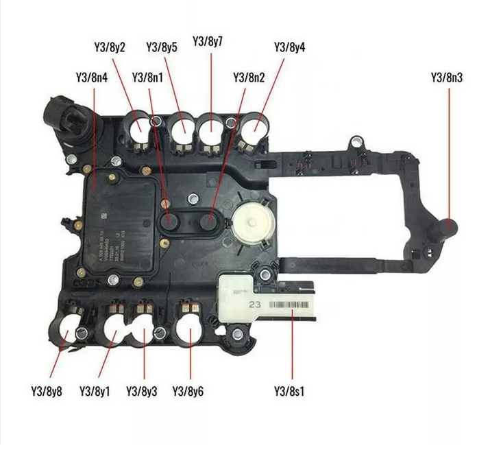 722.9 7G Tronic TCM Transmission Control Unit Mercedes  - Turbine Speed sensor Failure