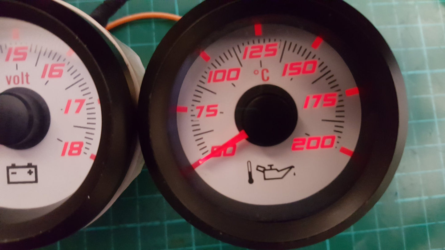 Holden HSV Center Gauge Instrument cluster repair no Back Light